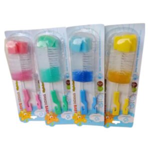 Feeder Bottle And Nipple Cleaning Brush Set