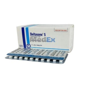Deltasone Tablet 5 mg – Prednisolone
