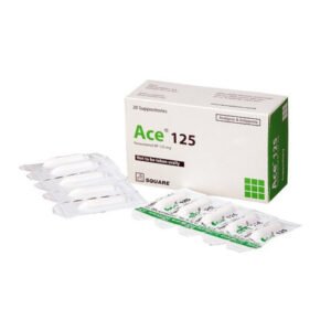 Ace Suppository 125 mg (Paracetamol 125mg)