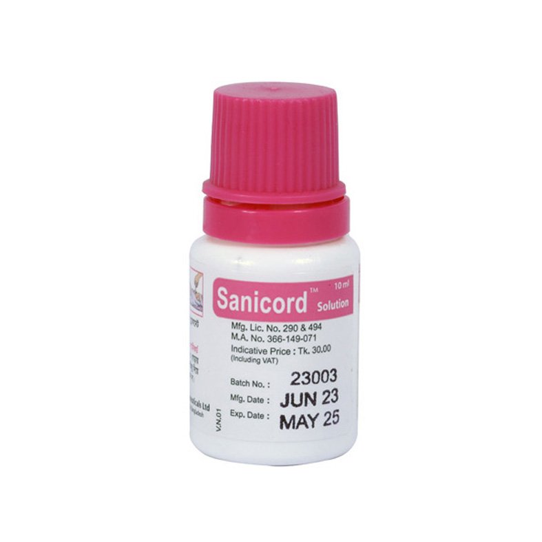 Sanicord Topical Solution (Chlorhexidine Gluconate 7.1%)
