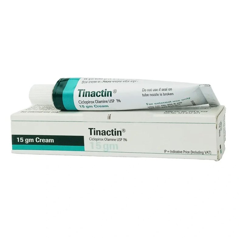 Tinactin Cream 1% (Ciclopirox Olamine 1%)