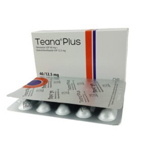 Teana Plus Tablet (Telmisartan + Hydrochlorothiazide 40 mg+12.5 mg)