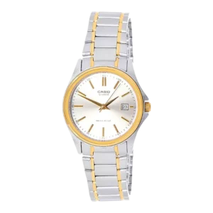 Casio General Two Tone Stainless Steel Watch for Women - LTP-1183G-7ADF