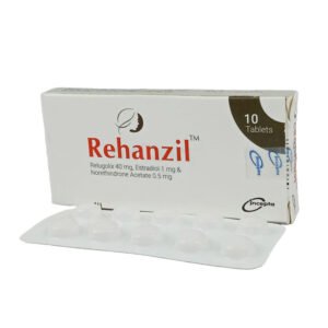 Rehanzil Tablet (Relugolix + Estradiol + Norethindrone 40mg + 1mg + 0.5mg)