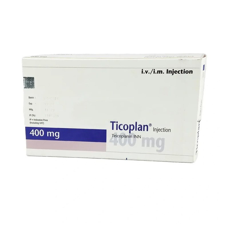 Ticoplan Injection 400 mg/vial (Teicoplanin)