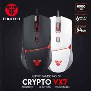 Fantech VX7 Crypto 6 Button USB Gaming Mouse