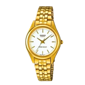 Quartz Gold Plated Stainless Steel Ladies Watch - LTP-1129N-7ARDF