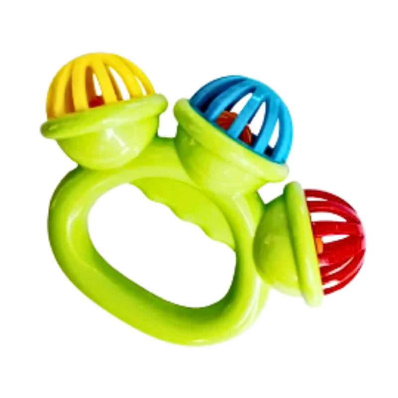 Baby Hand bell Teether With Jhunjhuni CN – 1 pcs
