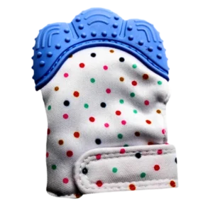 Baby Silicon Teething Mitten Teether Or Hand Pacifier