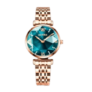 Stainless Steel Diamond Shape Watch