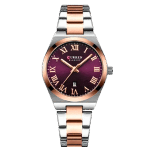 Curren 9095 Dial Quartz Elegant Ladies Watches Stainless Steel Waterproof Watch