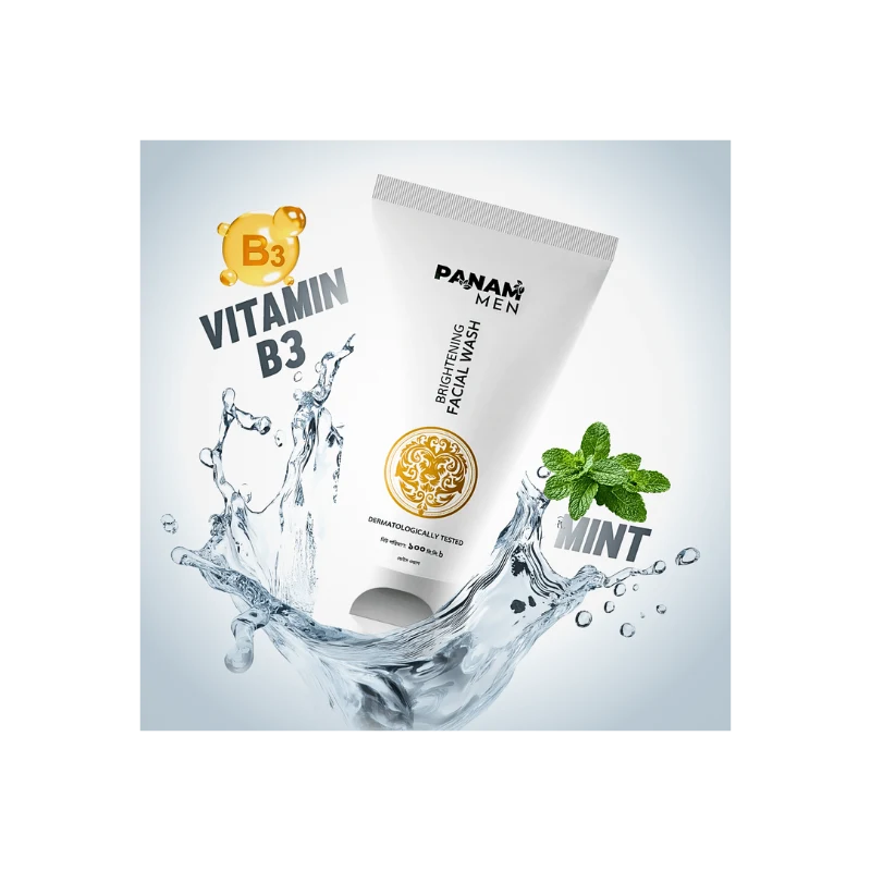 Panam Men Brightening Facial Wash 100ml