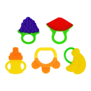 Silica Gel Baby Hand Teether CN – 1 pcs