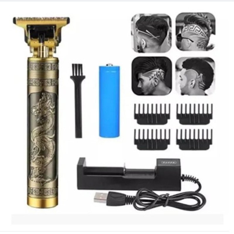 Vintage T9 Electric Professional Hair Clipper Hair Cutting Machine Trimmer