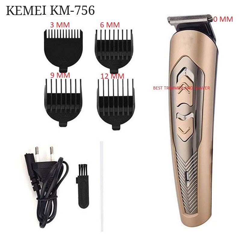 Kemei KM 756 Hair Trimmer And Clipper