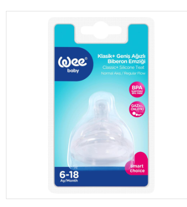 Wee Baby Classic Plus Silicone Teat (6-18 Months)