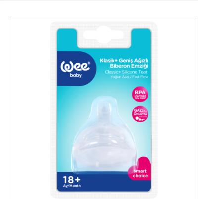 Wee Baby Classic Silicone Teat (18 Plus Months)