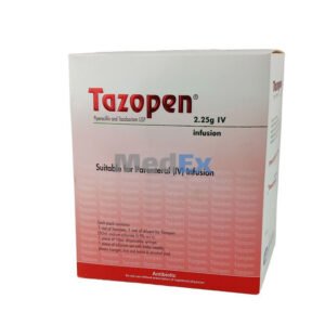 Tazopen 2 gm+0.25 gm/vial Piperacillin + Tazobactam