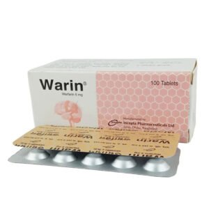 Warin 5mg Tablet (Warfarin Sodium 5mg)