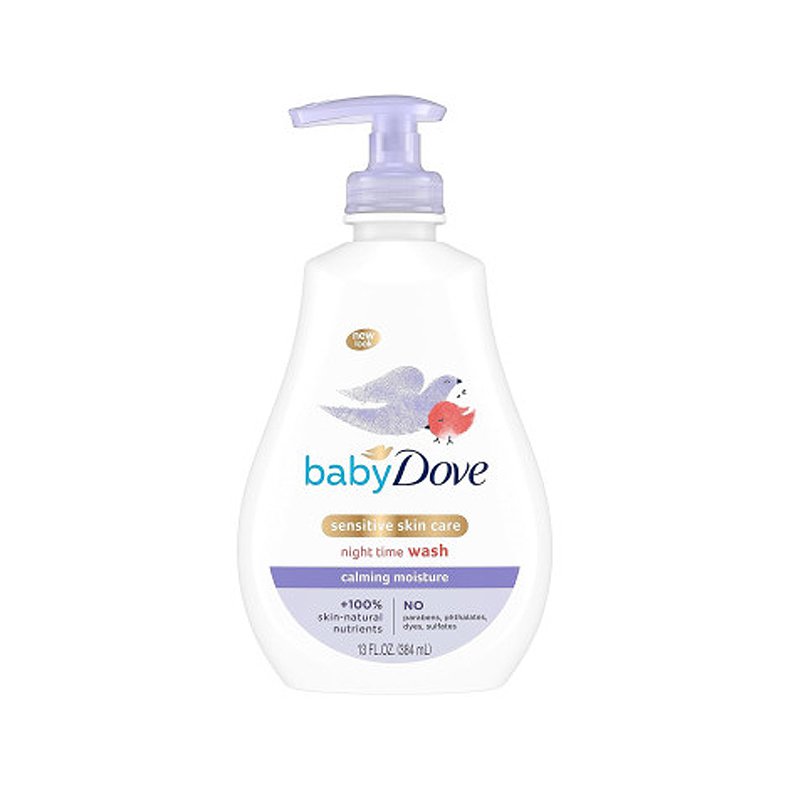 Dove Baby Sensitive Skin Care Calming Moisture Night Time Wash 384ml