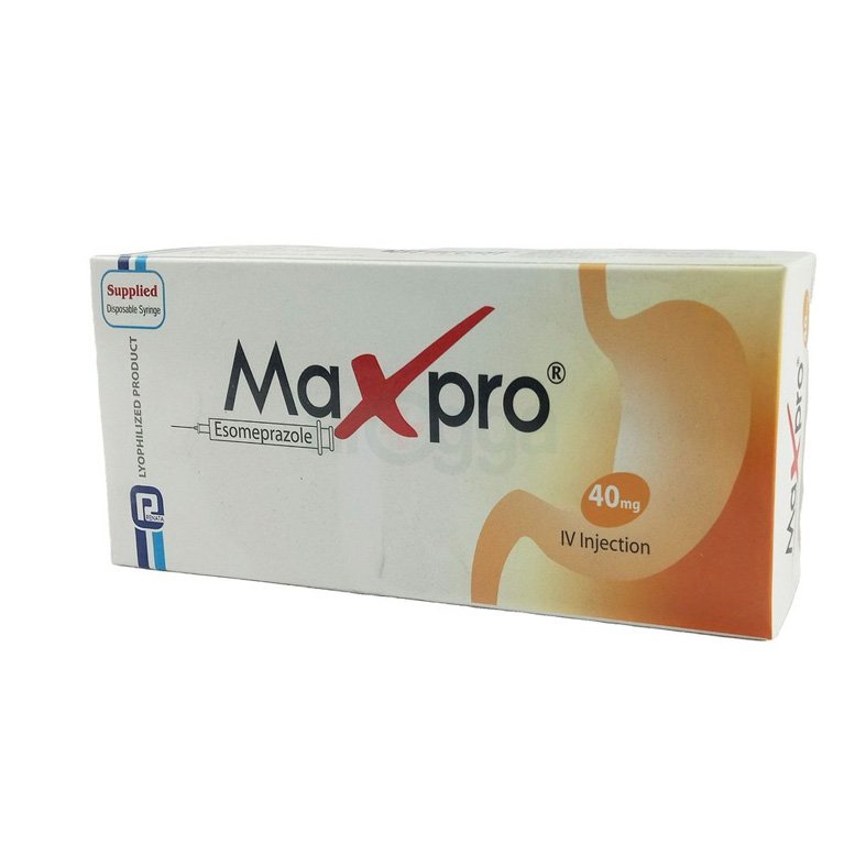Maxpro Injection 40 mg/vial – Esomeprazole