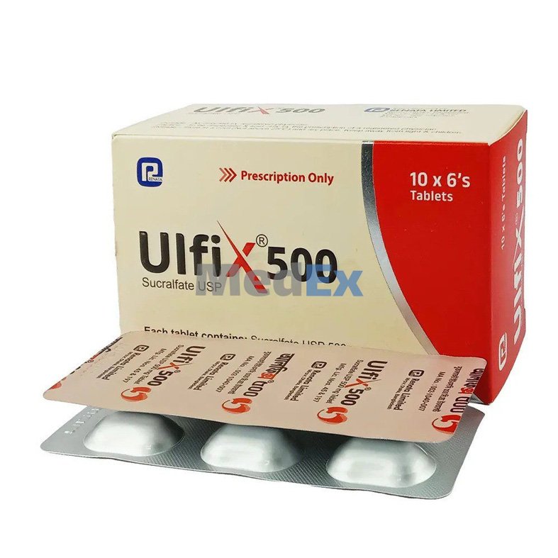 Ulfix 500 mg (Sucralfate 500mg)
