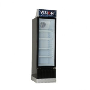 VISION Glass Door Refrigerator 275L Bevg
