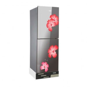 VISION VISION Glass Door Refrigerator RE-240L Mirror Jaba Flower Top Mount
