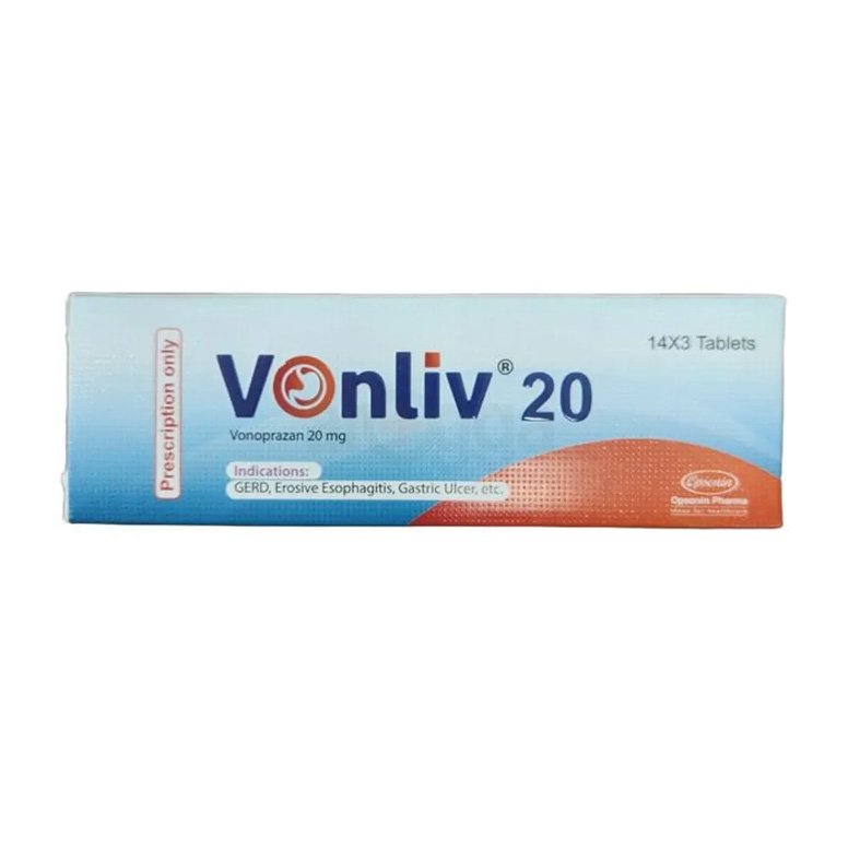 Vonliv Tablet 20 mg (Vonoprazan)