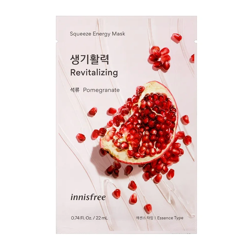 Innisfree Squeeze Energy Mask (Pomegranate)