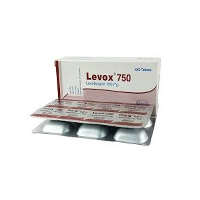 Levox Tablet 750 mg (Levofloxacin Hemihydrate)