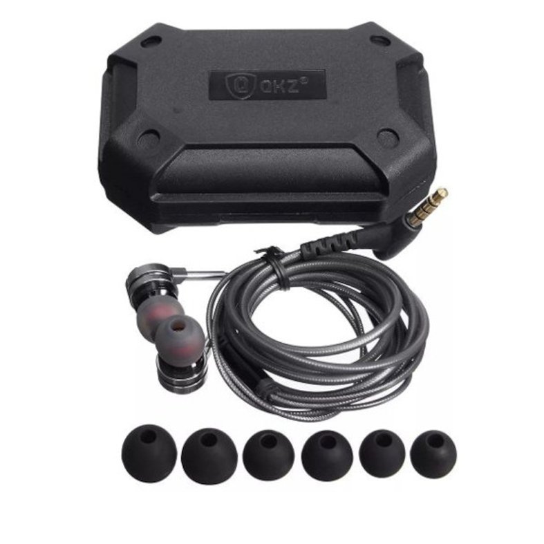 QKZ DM10 Metallic Stereo Earphone - Image 2