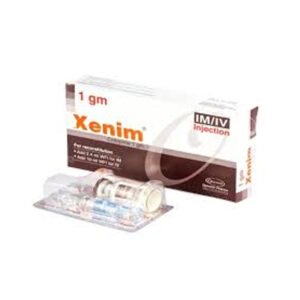 Xenim Injection 1 gm/vial (Cefepime Hydrochloride)