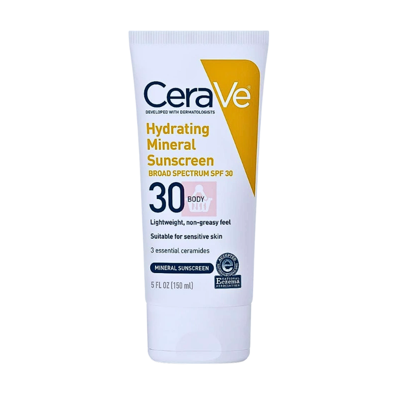 CeraVe Hydrating Mineral Sunscreen SPF 30+