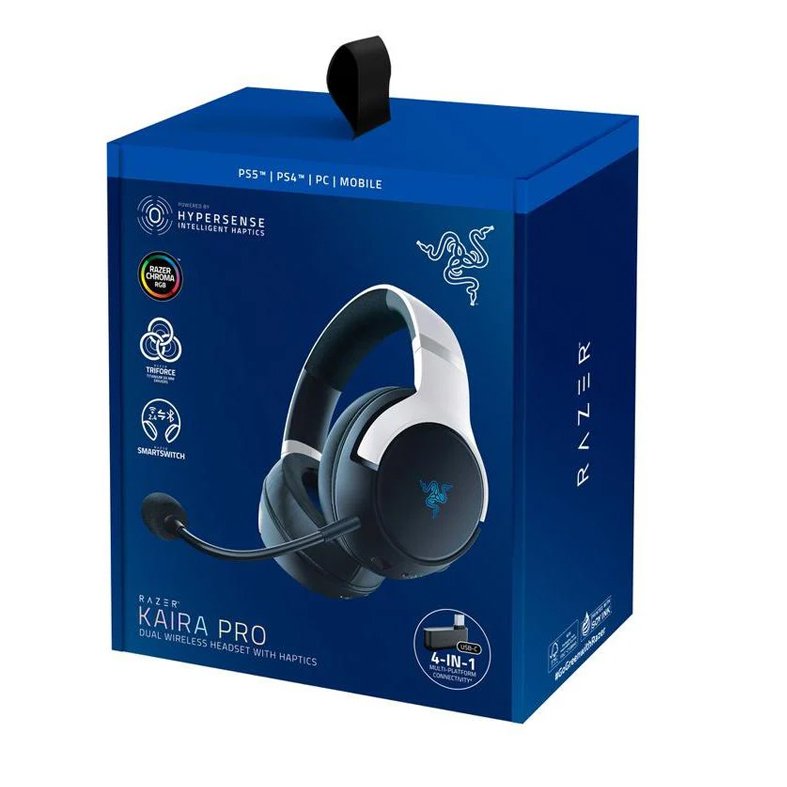 Razer Kaira Pro RGB Dual-Mode Wireless Gaming Headset for PlayStation 5 - Image 2