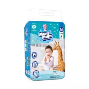 Mum Mum Pant System Baby Diaper (XL Size) (12–17kg) (4 Pcs)