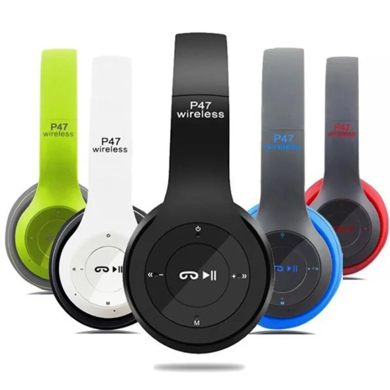 P47 Wireless Headphone with FM Radio - Image 2