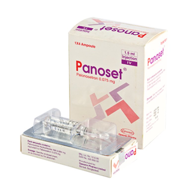 Panoset Injection 0.075 mg/1.5 ml (Palonosetron)