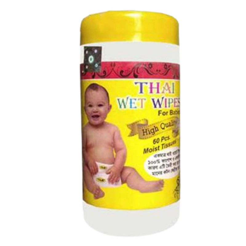 Thai Wet Wipes- Orange/ Pink/ Yellow
