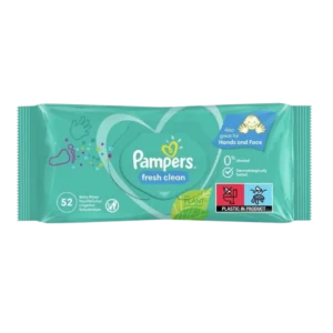 Pampers Fresh Clean Baby Wipes 52 pcs