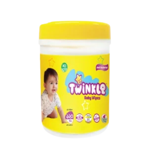 Twinkle Baby Wipes Jar 120pcs