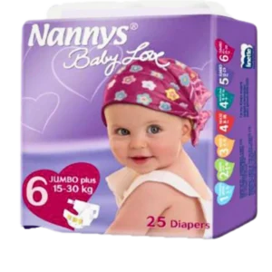 Nannys Baby Love Belt System Baby Diaper (XXL Size) (15–30kg) (25pcs)