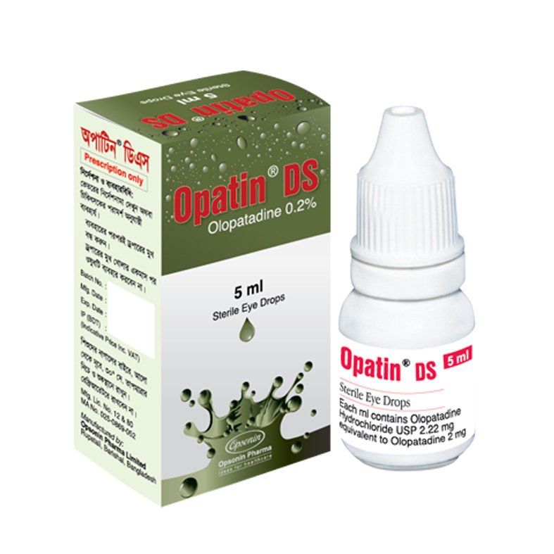 Opatin DS Eye Drop 0.2% (Olopatadine Hydrochloride)