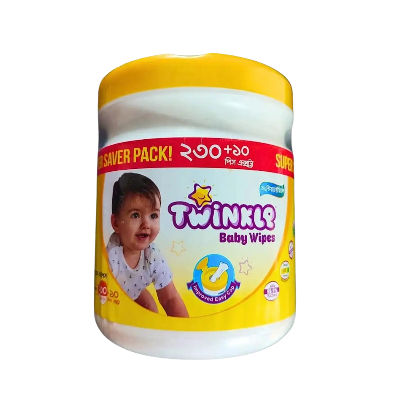 Twinkle Baby Wipes Jar 240pcs