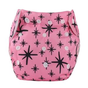 Washable Cloth Diaper Pant For Baby 2pcs Pad Attach - 0–24 Month 1 Pcs