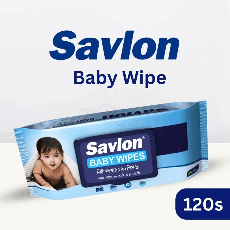 Savlon Baby Wipe 120s