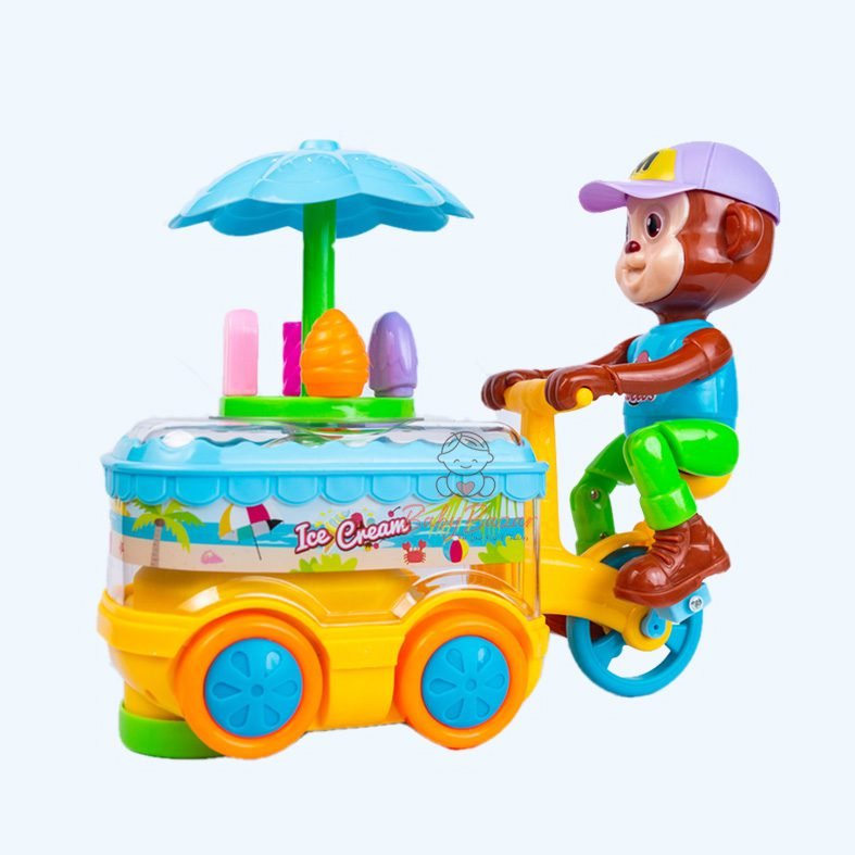 Ice Cream Monkey Van Toy