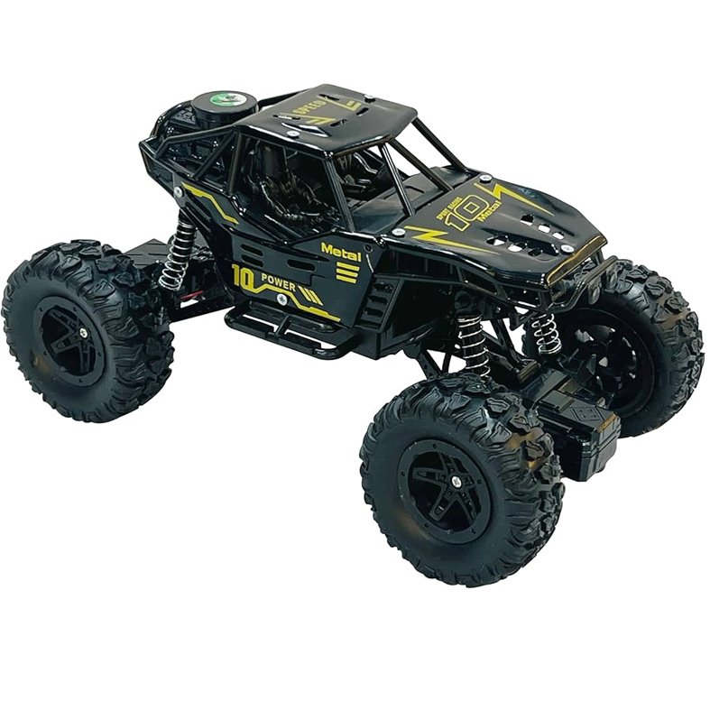 Rock Crawler Remote Control Metal Truck (Black)