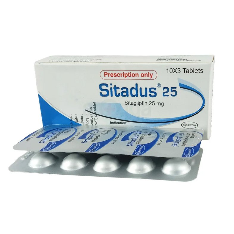 Sitadus Tablet 25 mg (Sitagliptin)
