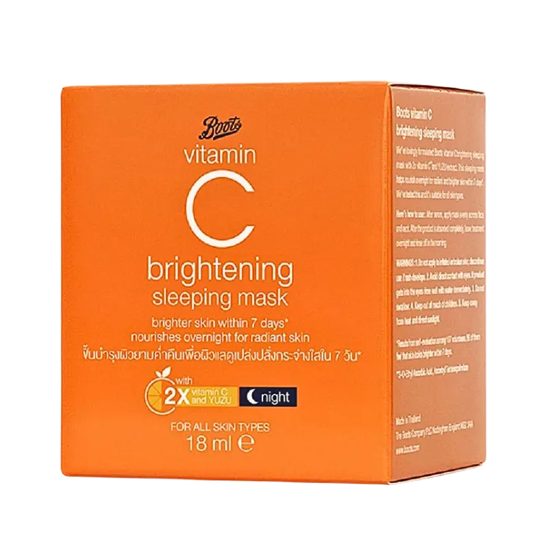 Boots Vitamin C Brightening Sleeping Mask